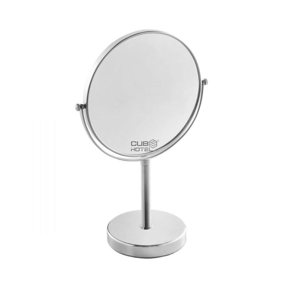 Chrome Double Faced Mirror with 3X Base